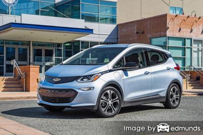 Insurance rates Chevy Bolt in Scottsdale