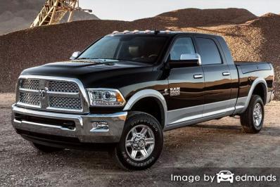 Insurance rates Dodge Ram 2500 in Scottsdale