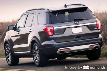 Insurance rates Ford Explorer in Scottsdale