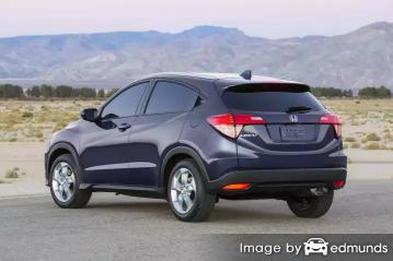 Insurance rates Honda HR-V in Scottsdale