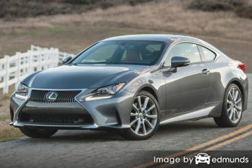 Insurance quote for Lexus RC 300 in Scottsdale