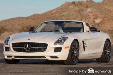 Insurance rates Mercedes-Benz SLS AMG in Scottsdale