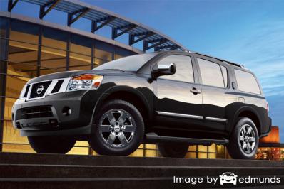 Insurance rates Nissan Armada in Scottsdale