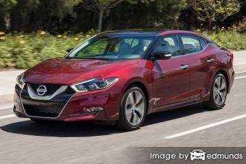 Insurance rates Nissan Maxima in Scottsdale