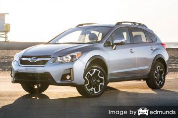 Insurance quote for Subaru Crosstrek in Scottsdale