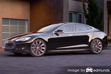 Insurance rates Tesla Model S in Scottsdale
