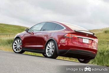 Insurance quote for Tesla Model X in Scottsdale