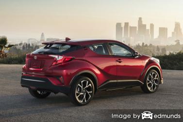 Insurance rates Toyota C-HR in Scottsdale