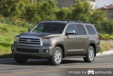 Insurance rates Toyota Sequoia in Scottsdale