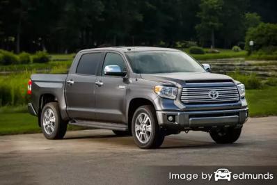 Insurance rates Toyota Tundra in Scottsdale